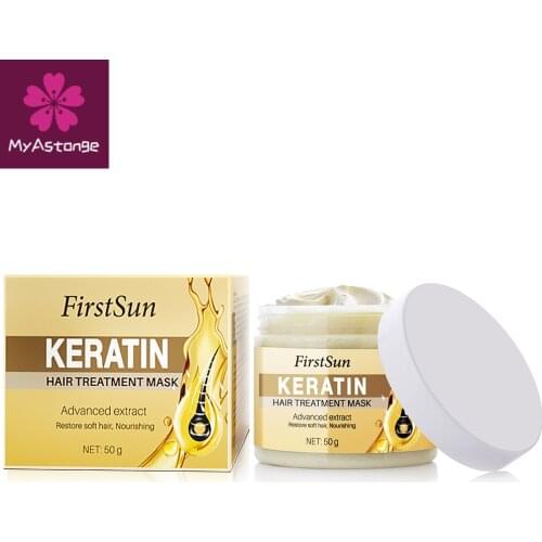 5 Seconds Repair Damaged Keratin Hair Treatment Mask Hair Relaxer Cream for African Hair Smoothing Nourishing Magical Treatment