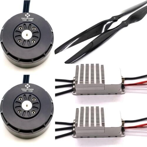 50-55KG Takeoff Weight Vtol Aircraft VTOL-UAV Drone Power Set EA98 Brushless motor + EP-110A HV 24S ESC + UF3095L Propeller Suit