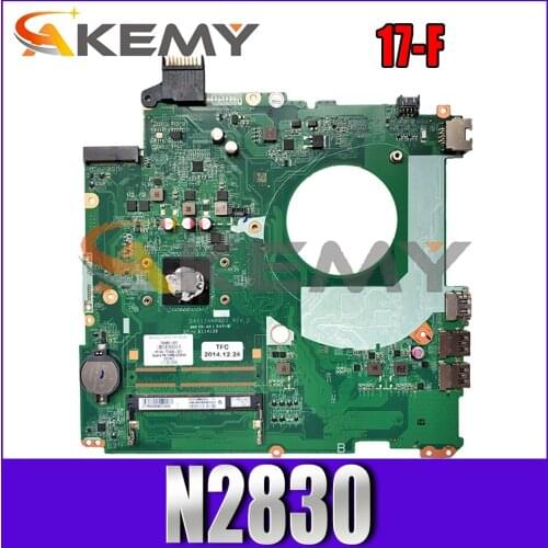 787484-001 787484-501 Laptop motherboard For HP Pavillion 17-F N2830 17’ Inch Notebook Mainboard DAY12AMB6D0 767420-501 SR1W4