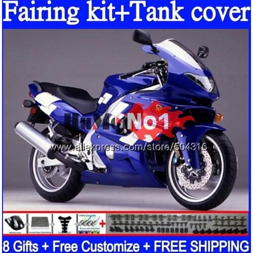 YZF-600R For YAMAHA YZF 600R 1996 1997 1998 1999 2000 2001 38MC.59 YZF600R Thundercat 96 97 98 99 00 01 02 Fairings Factory blue
