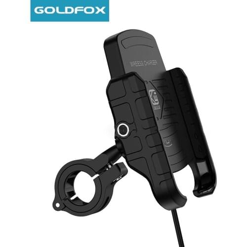 15W Wireless Charger Motorcycle Phone Holder for Xiaomi iPhone X 8 Samsung Phone Bracket Motor Handlebar Wireless Charger Stand