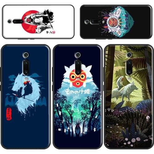 Princess Mononoke For Xiaomi Mi 11 Lite Case For Xiaomi Mi 11 Ultra 9 10 Lite 10T Pro POCO F3 M3 X3 Pro Case