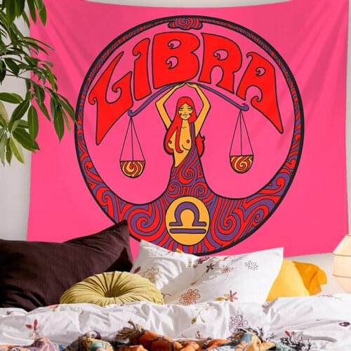 Home Kawaii Room Decor Tarot Constellation Tapestry Tarot Card Wall Decor Boho Tapestry Wall Hanging Trippy Divination Beach Mat