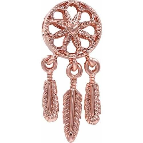 GO MAX DGW Hot Jewelry Gold and Silver Beads Fit pandora Charms Bracelet Wholesale Copper Micro Pave Big Hole Bead Diy