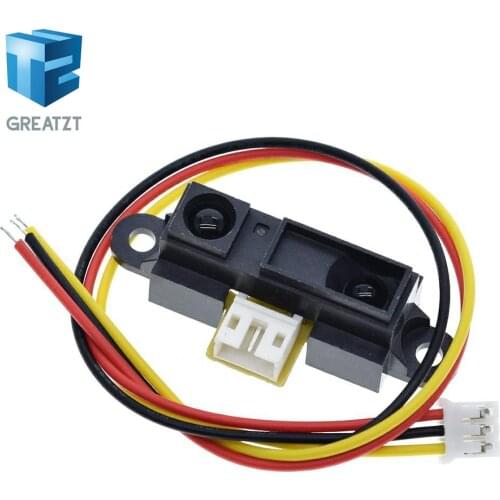 GREATZT GP2Y0A21YK0F 100% NEW 2Y0A21 10-80cm Infrared distance sensor INCLUDING WIRE