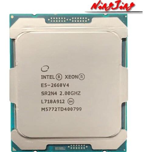Intel Xeon E5-2660 v4 E5-2660 v4 2.0 GHz Fourteen nuclei 35M 105W 14nm LGA 2011-3
