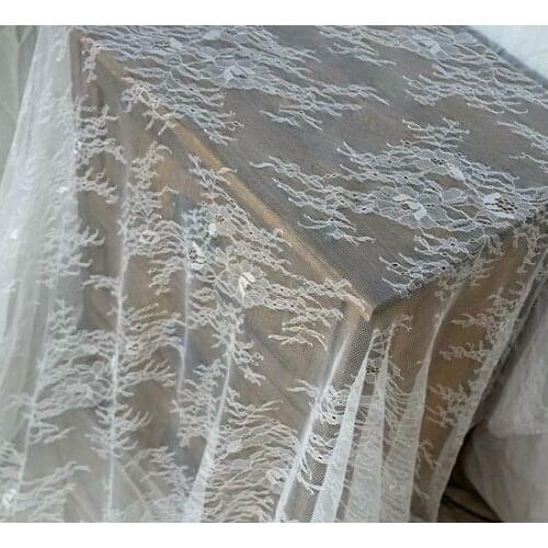 Exquisite Ultra-thin Mesh Fabric DIY Wedding veil Home Table Bookcase Decoration Materials Accessories