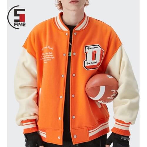 Hip Hop Varsity Letter Embroidered Jacket Men PU Streetwear Baseball Coats Harajuku Campus Couple Unisex Character Print Jacket
