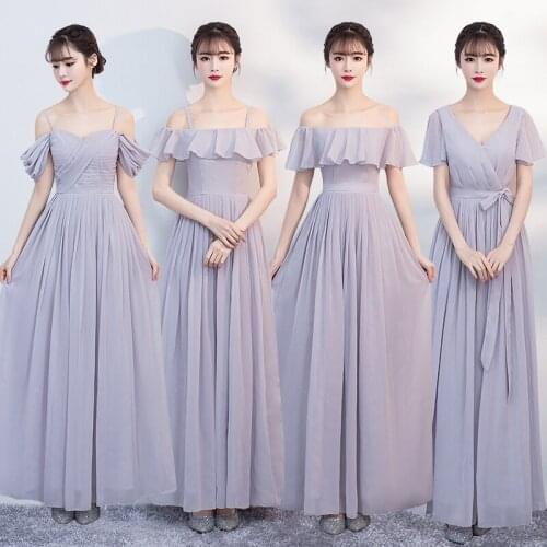 Muyoms Womens Evening Chiffon Dresses