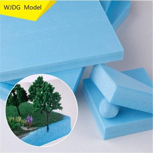 1pcs 20*30cm High density foam board model scene of hard landscape material up to the mountain terrain block floor platform