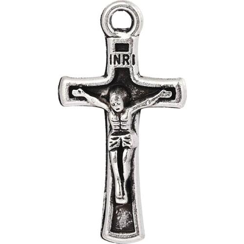 Cross Pendant Jesus Portrait Pendant Catholic Gift Made in Zinc Alloy 2020 New Style Order To Send Exquisite Gift MENG MING