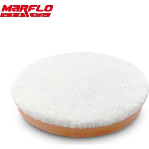 Microfiber Wax Applicator Sponge Polishing Buff Pad Remove Moderate Paint Car Care Marflo Brilliatec BT-6013h