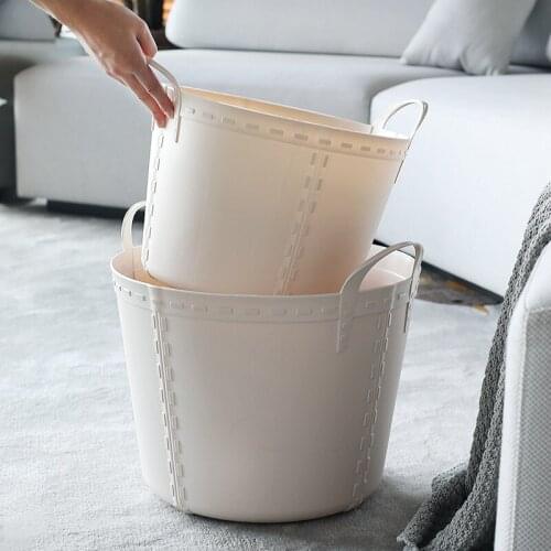 Folding Laundry Basket Free Shipping Baby Laundry Dirty Clothes Organizer Basket In The Bathroom Girl Storage Laundry ZLB007