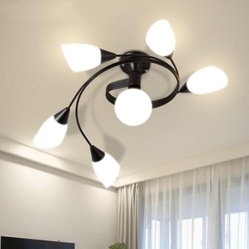 Modern LED chandelier ceiling living room suspended lamps nordic deco fixtures novelty lighting restaurant hanging lights