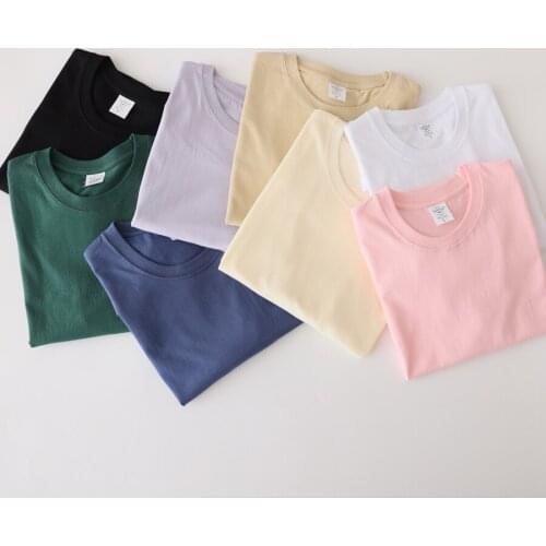 Women T shirts 2021 Summer 100% Cotton Solid Basic O Neck Short Sleeve Tshirt Famale Tee Top Ladies T Shirt Sexy Trending Shirts