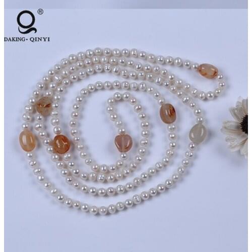 Women Natural Jewelry Fresh Water Pearl Necklace Price Of A True Pearl