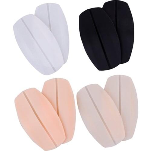 1pair Silicone Underwear Shoulder Pads Anti-Slip Shoulder Pad Bra Strap Decompression DIY Apparel Accessories