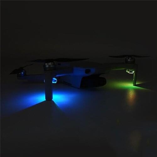 4pcs Drone Led Flashing Signal Light RC Car Warning Light Rechargeable Night Riding Tail Light