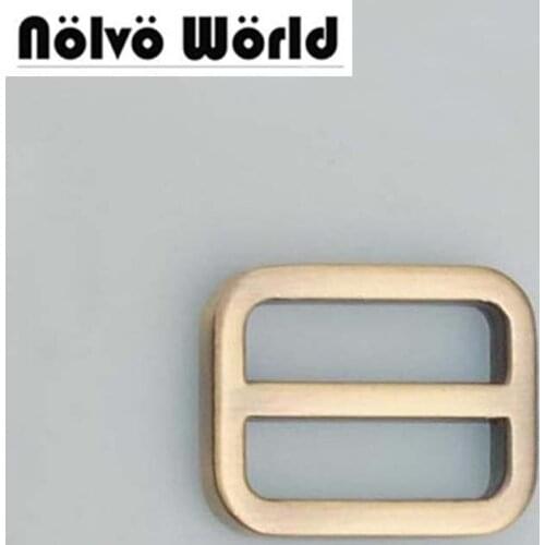 50pcs 2cm (3/4") Backpack Bag Strap welded buckle,Handbag shoulder strap Webbing adjusted retangle buckle,Slider Tri-glide