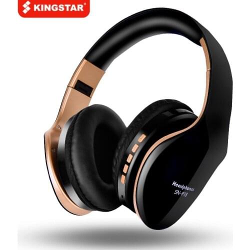 KINGSTAR Wireless Headphones Bluetooth Headset Foldable Stereo Headphone Gaming Earphones With Micr For PC Mobile phone Mp3