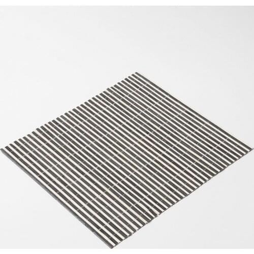 Natural Bamboo Tea Table Mat 33*25cm Home Artistical Decoration Table Flag Zen Runners Curtains Tea Tea Tools ceremony