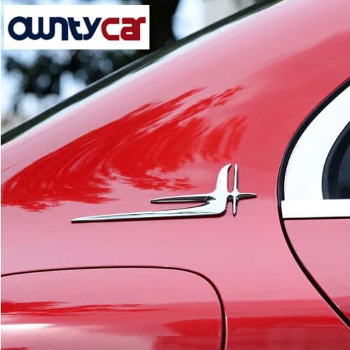 For Mercedes Benz C E Class W205 W213 C180L C200L C260L C320L 2015 2016 2017 Car ABS Chrome CLengthened Standard Stickers