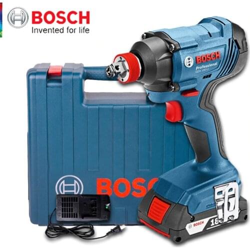 Bosch Original 18V Cordless Electric Impact Wrench Driver Socket Wrench Lithium Battery Hand Drill Installation Power Tools