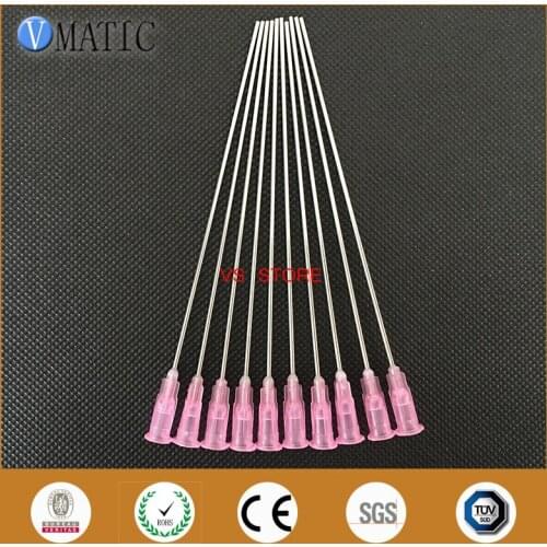 Free Shipping Quality 18G Blunt Tip Needle 10cm Long Liquid Dispenser Adhesive Glue Ink Refilling 100mm Length Dispensing Needle