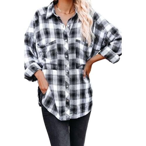 INMOTENG Womens Black Shirts