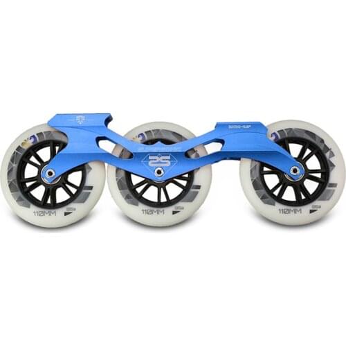 Japy Skate 100% Original Flying Eagle Supersonic Inline Speed Skate Frame With 3X110mm 85A Wheels Aluminum CNC 9.8'' Speed Basin