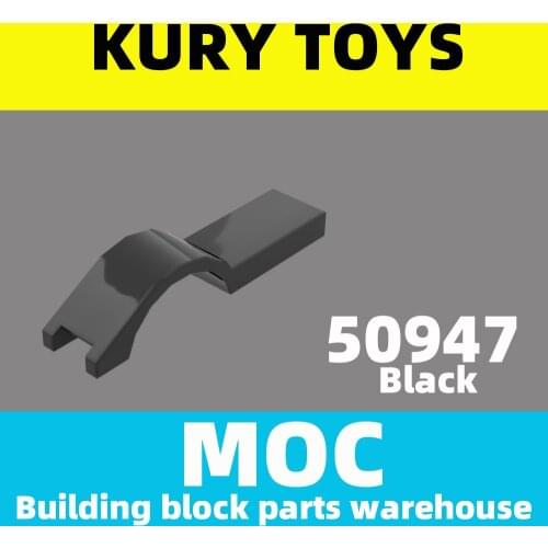 Kury Toys DIY MOC For 50947 100pcs Building block parts For Vehicle, Mudguard 1 x 4 1/2
