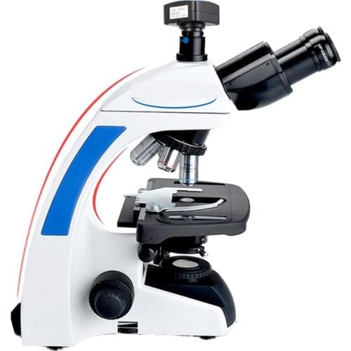 Lab trinocular electronic biological usb digital microscope with camera compound microscope price