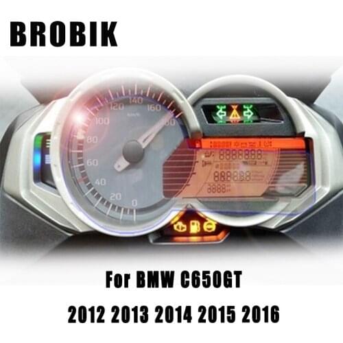 Motorcycle Accessories Speedometer Cluster Scratch Protection Film Screen Protector For BMW C650GT 2012 2013 2014 2015 2016