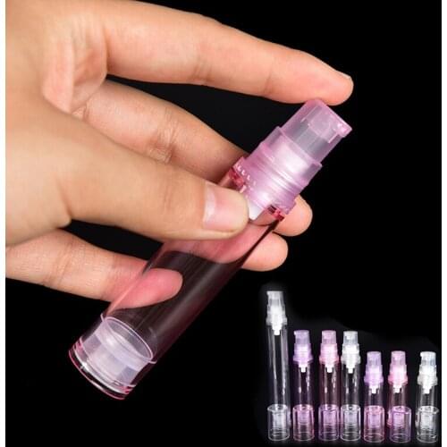 1pc 5/10/15ml Empty Airless Pump Bottles Cosmetic Lotion Container Travel Use