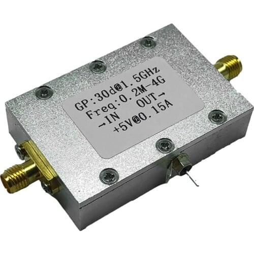 XR-157 0.2-4G RF Amplifier 0.5W LNA Mid-Power Amplifier 30DB Gain