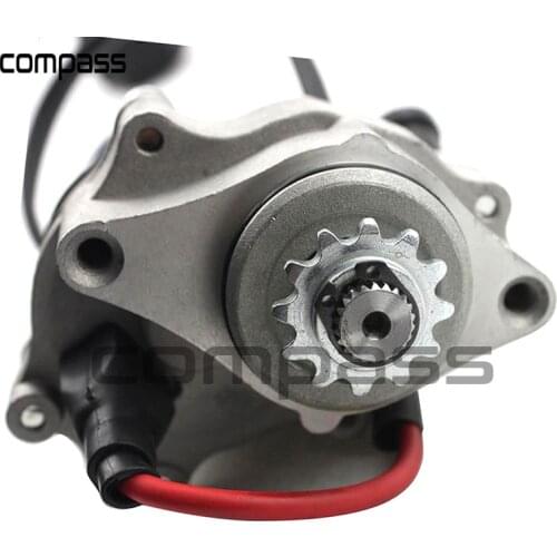 12V 50CC 70CC 90CC 110CC Electric Starter Motor 2 installation hole Bottom starter motor engine