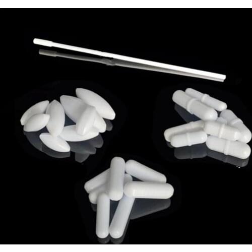 15pcs PTFE Magnetic Mixer Stir Bar Laboratory Stir Rod Magnetic Stirrer