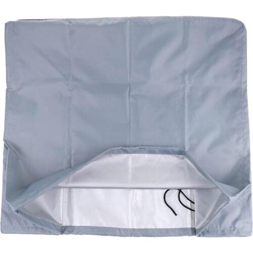 2 Pcs. Outboard Engine Cover Engine Protective Cover, Gray, 63 X 35 X 52cm + 80 X 45 X 75cm