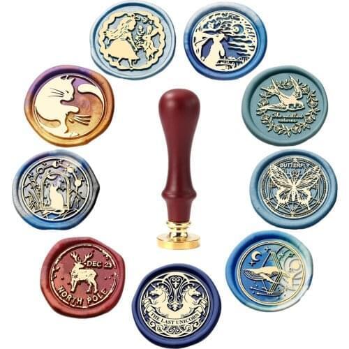 3cm wax seal seal metal copper head DIY crafts people and animals series seal wax seal envelope wedding invitation wax seal seal