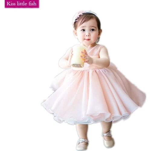 Free shipping Baby girls birthday party dress Wedding dress for girl kids