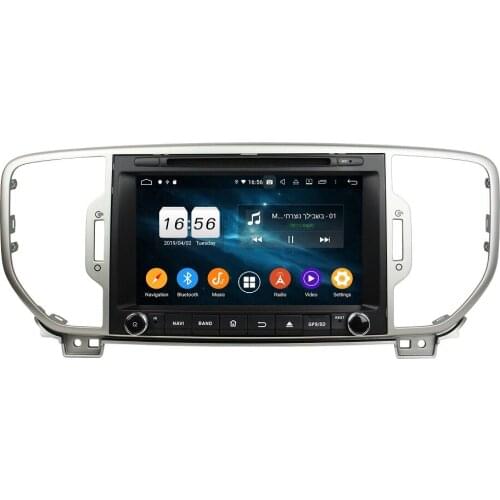 DSP PX6 IPS 8" Android 10.0 Car DVD Player for Kia Sportage 2016 2017 Stereo Radio GPS Bluetooth 5.0 WIFI Easy Connect