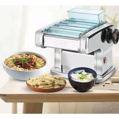 Electric Noodle Maker Household Automatic Small Stainless Steel Noodle Rolling Machine Dumpling Skin Multi-function Electric