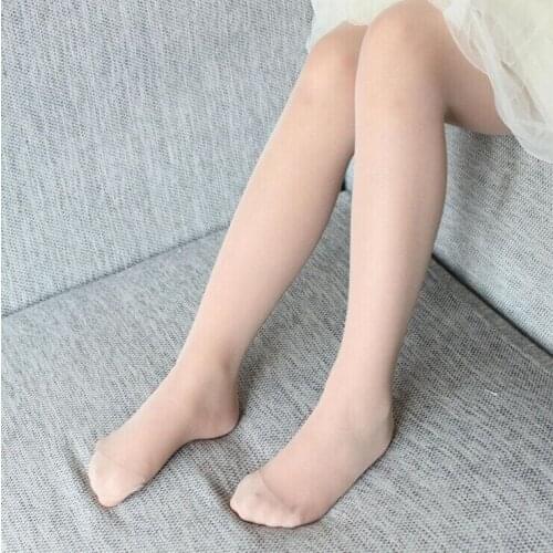 15D summer Children pantyhose Anti - mosquito stockings girls pantyhose Anti-snagging tights even foot pantyhose