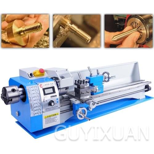 Woodworking small metal processing CNC lathe milling machine machine tool instrument lathe micro lathe bead machine