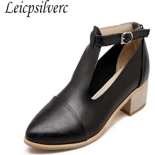 New sharp womens shoes Rome retro casual and leather shoes with big size of womens sandals 35-43