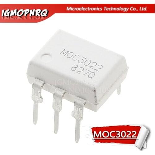 10PCS MOC3022 DIP6 DIP new and original IC