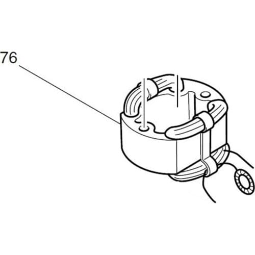 MAKITA 524633-2 220-240V Field Stator for HR3850