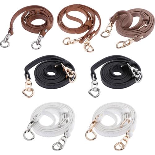 Adjustable Leather Shoulder Straps Replacement -1.0 CM Width