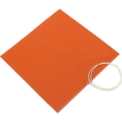 230V 800W 400X400MM Silicone Heater Bed With 100K Thermistor in the middle AND 3m Adhesive