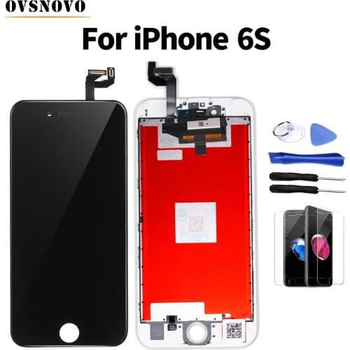 Pantalla Screen Replacement For iPhone 6 6s LCD Display Touch Screen Digitizer Assembly with Tempered Glass&Tools No Dead Pixel